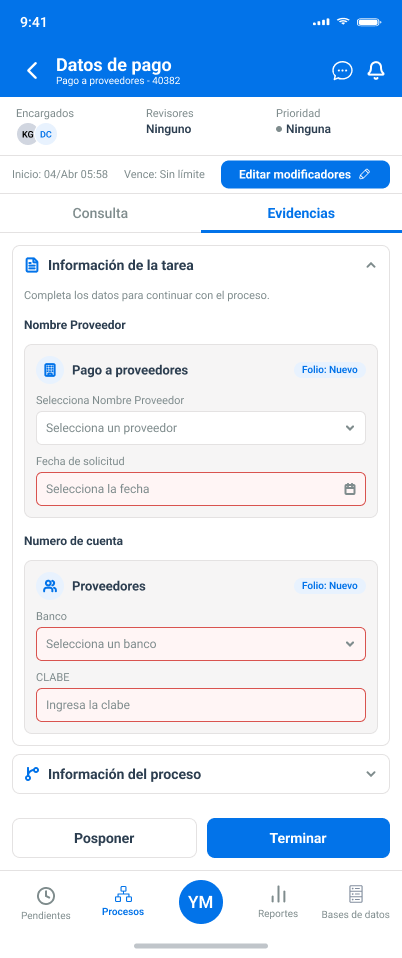 Captura móvil de evidencias en GEEST